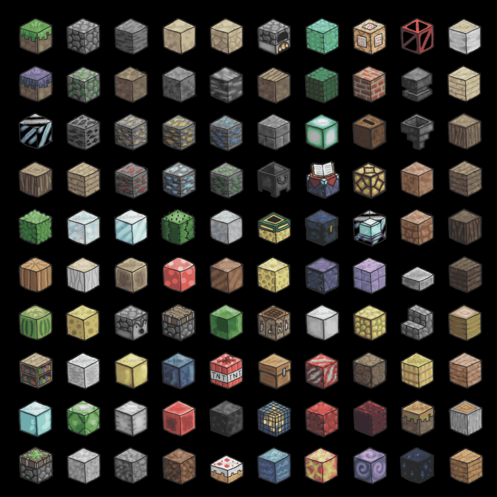 Mine blocks